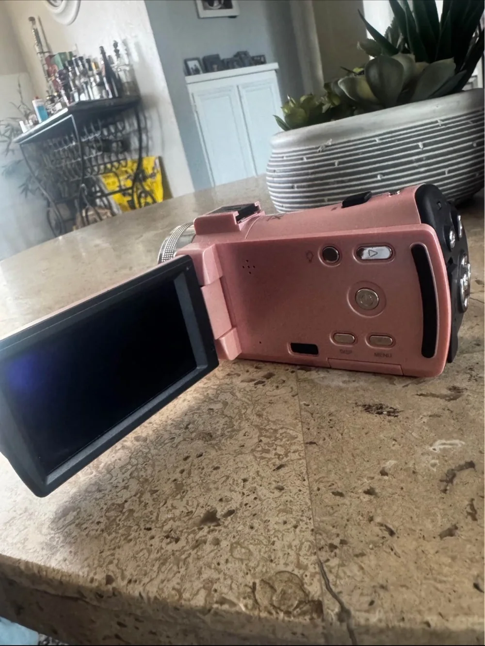 Vivitar Pink HD Night Vision Digital Camcorder with 16X Zoom